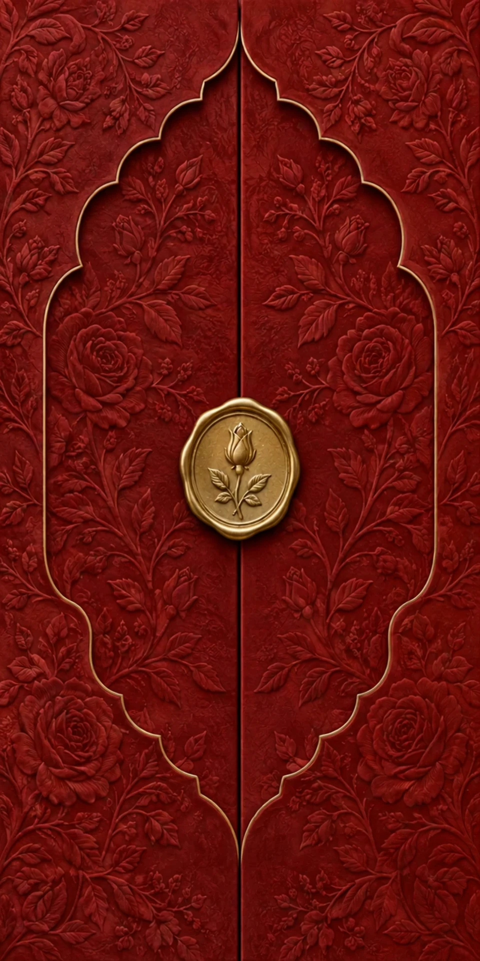 Mehroon closed invitation