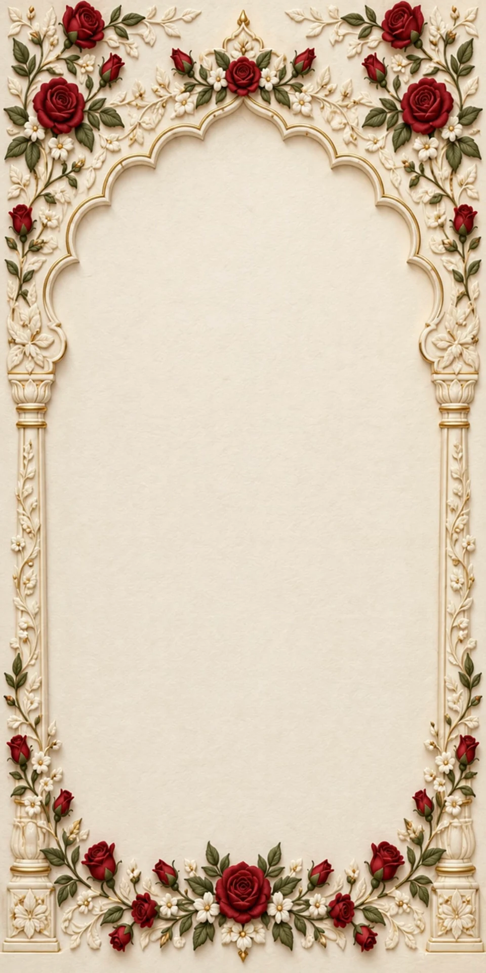 Mehroon invitation cover